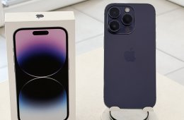 iPhone 14 Pro 256GB One Függő Újszerű/1 hónap gar./Akku 100%/p5034