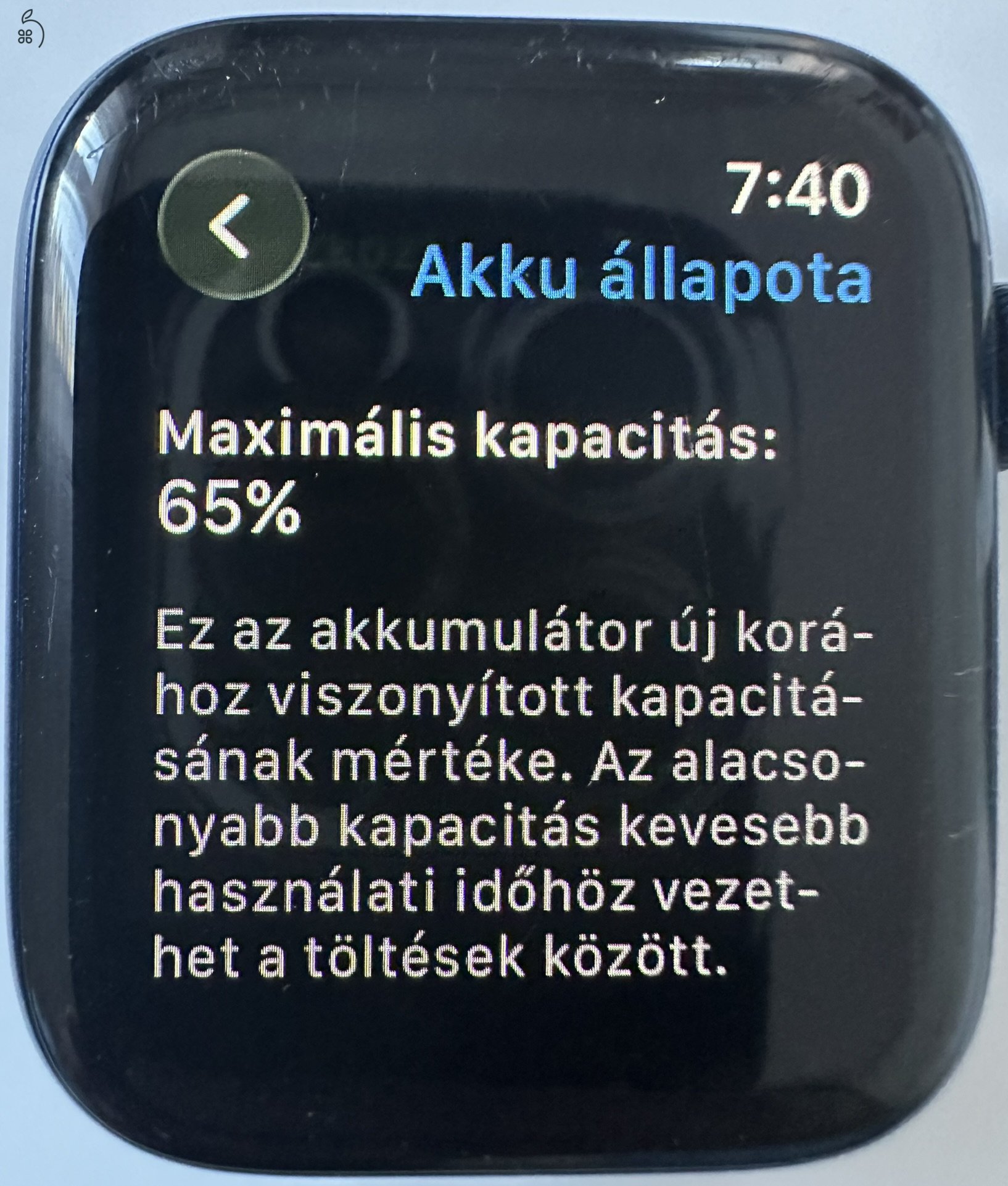 Apple Watch Series 6 (GPS) Aluminium 44mm Blue