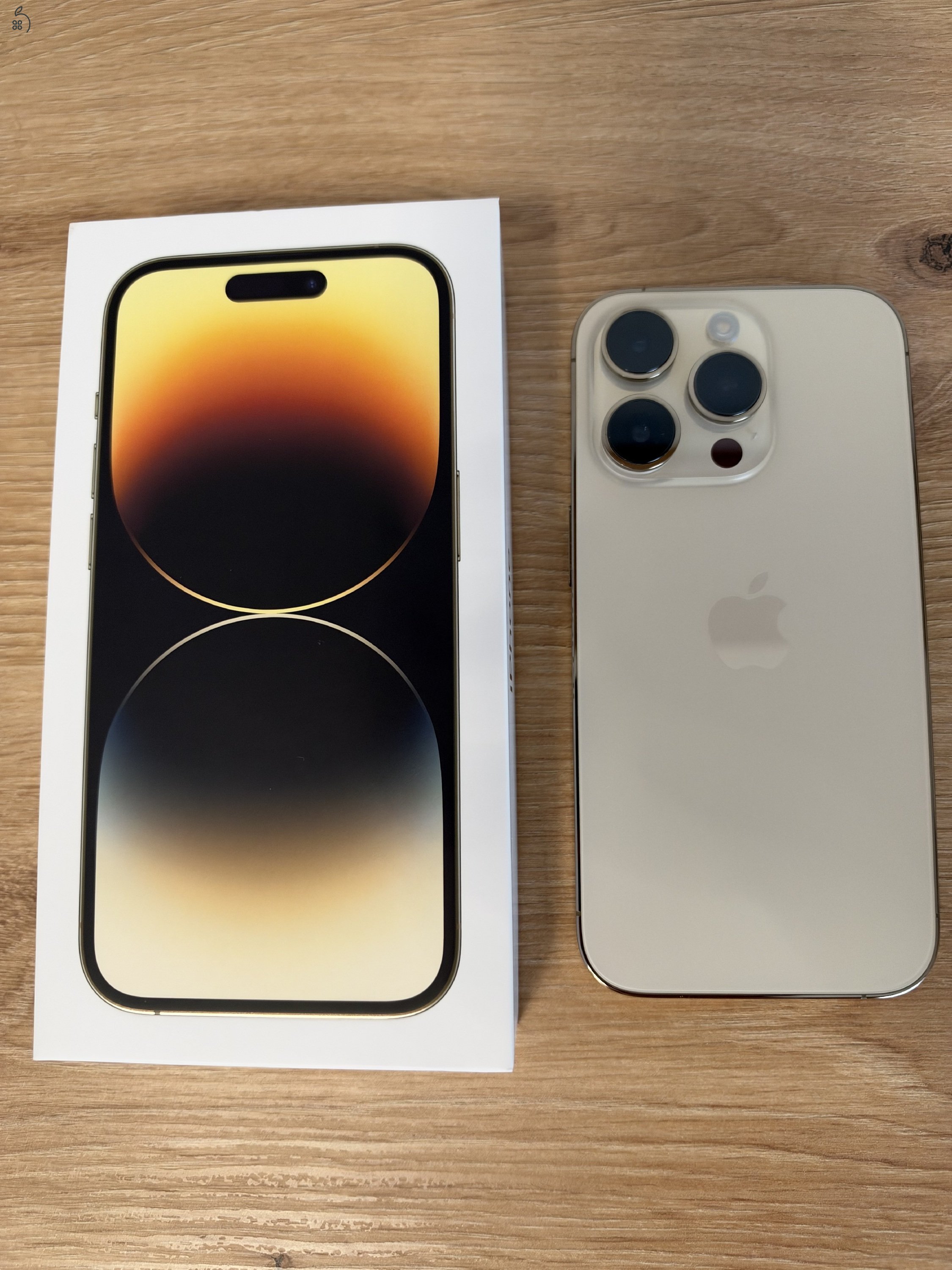iPhone 14 Pro Arany - 128GB Kitűnő állapot 