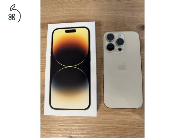 iPhone 14 Pro Arany - 128GB Kitűnő állapot 