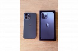 Eladó Apple iPhone 13 Pro Max 128GB Graphite – megkímélt állapot, 78% akku