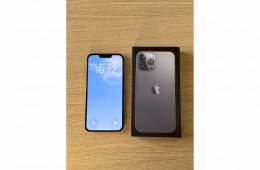 Eladó Apple iPhone 13 Pro Max 128GB Graphite – megkímélt állapot, 78% akku