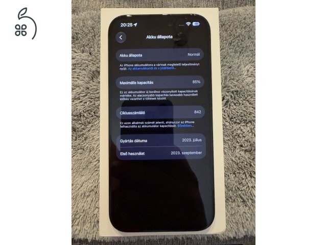 iPhone 15 Pro 128 GB Blue Titanium