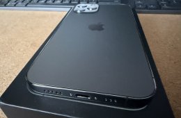 Eladó egy kártya független iPhone 12 Pro 256 GB grafit szürke színben! 