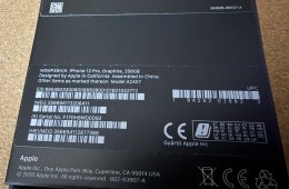 Eladó egy kártya független iPhone 12 Pro 256 GB grafit szürke színben! 