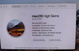 Mac mini (2011 nyár) 8 GB memóriával