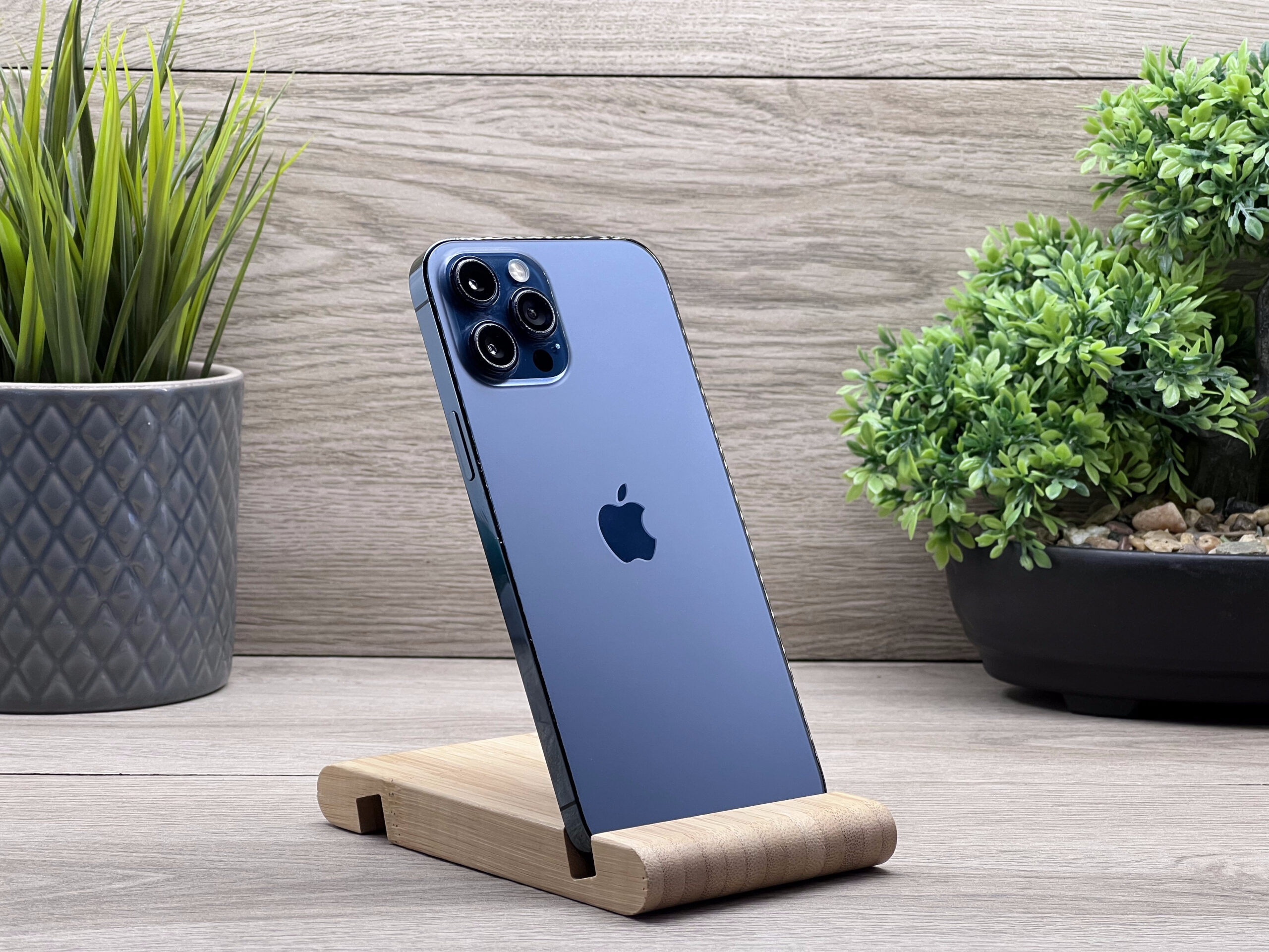 iPhone 12 Pro Max Pacific Blue 256GB 2 ÉV Garanciával Számlával Aksi 100%