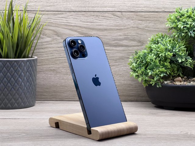 iPhone 12 Pro Max Pacific Blue 256GB 2 ÉV Garanciával Számlával Aksi 100%