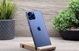 iPhone 12 Pro Max Pacific Blue 256GB 2 ÉV Garanciával Számlával Aksi 100%