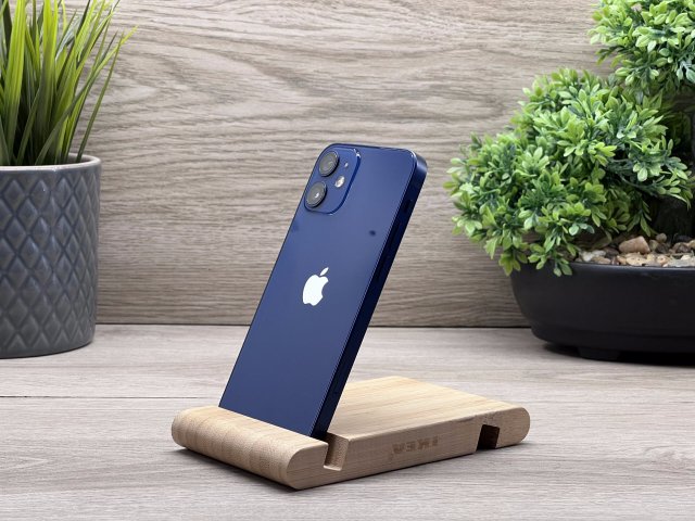 iPhone 12 Mini Blue 64GB 2 ÉV Garanciával Számlával Aksi 100%