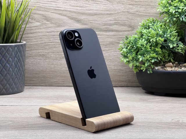 iPhone 15 Black 128GB 2 ÉV Garanciával 100%