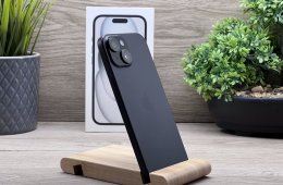 iPhone 15 Black 128GB 2 ÉV Garanciával 100%