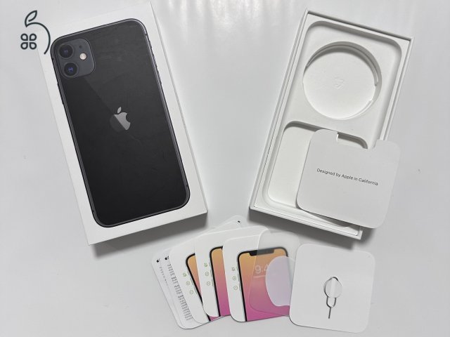 Iphone 11 + doboz + telefontokok