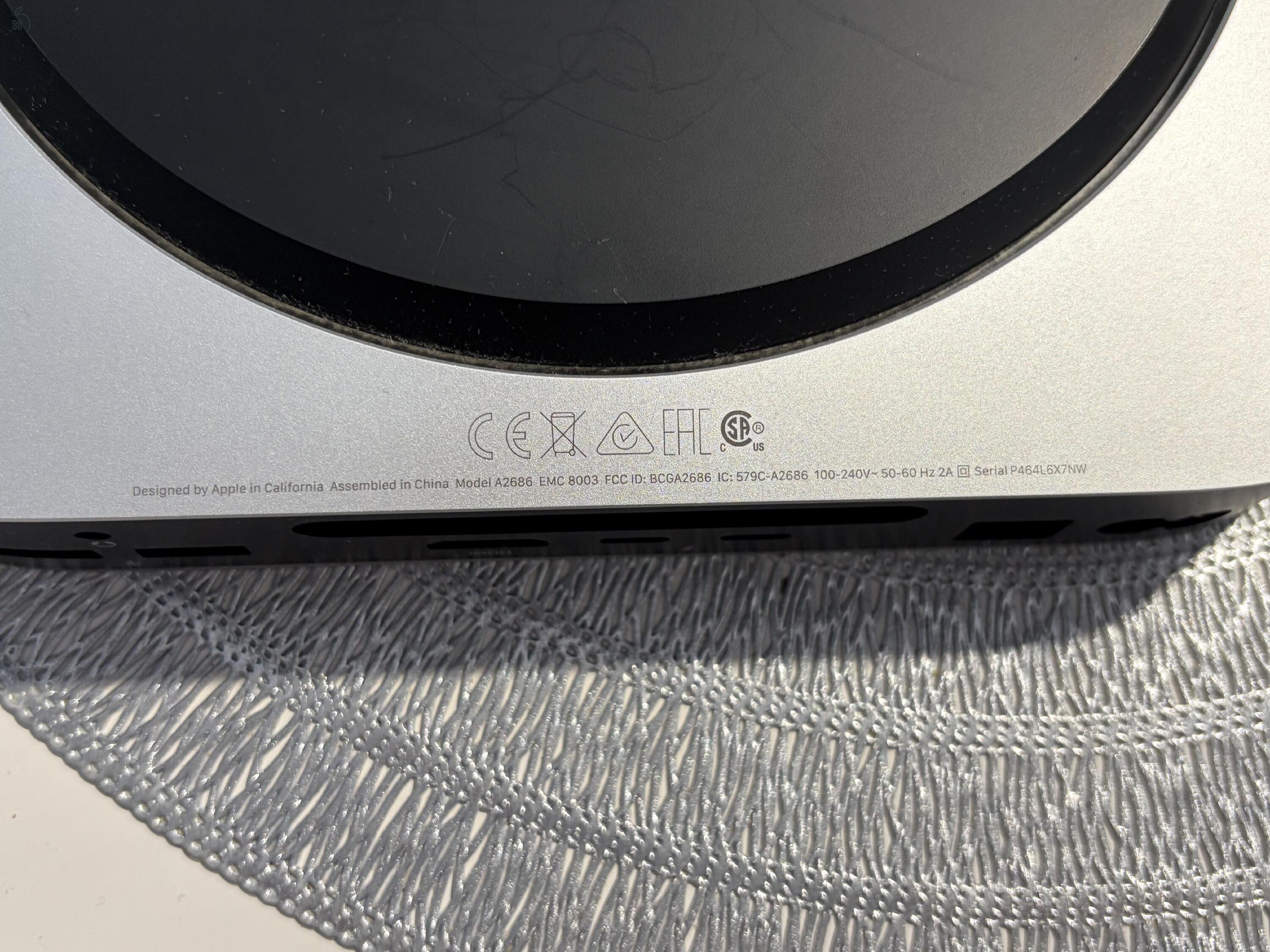 Apple Mac Mini M2 8Gb 256 Gb Hibátlan, szép (8 magos CPU, 10 core GPU, 16 magos Neural Engine)