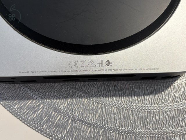 Apple Mac Mini M2 8Gb 256 Gb Hibátlan, szép (8 magos CPU, 10 core GPU, 16 magos Neural Engine)