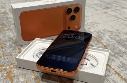 iPhone 17 Pro 512GB Kozmosznarancs, független, 97% akku, Apple garanciával 2028-ig