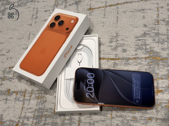iPhone 17 Pro 512GB Kozmosznarancs, független, 97% akku, Apple garanciával 2028-ig