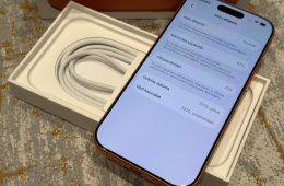 iPhone 17 Pro 512GB Kozmosznarancs, független, 97% akku, Apple garanciával 2028-ig