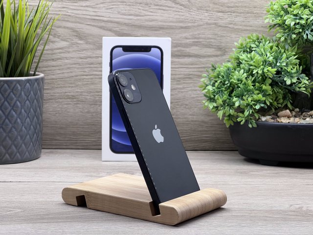 iPhone 12 Mini Black 64GB 2 ÉV Garanciával 100%