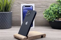 iPhone 12 Mini Black 64GB 2 ÉV Garanciával Számlával Aksi 100%