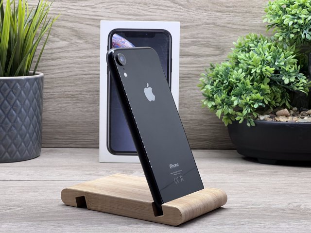 iPhone XR Black 64GB 2 ÉV Garanciával 100%