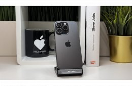 iPhone 15 Pro, 128GB, Fekete, Független - Garancia, Számla, Fekete, Számla, 2 Év Garancia