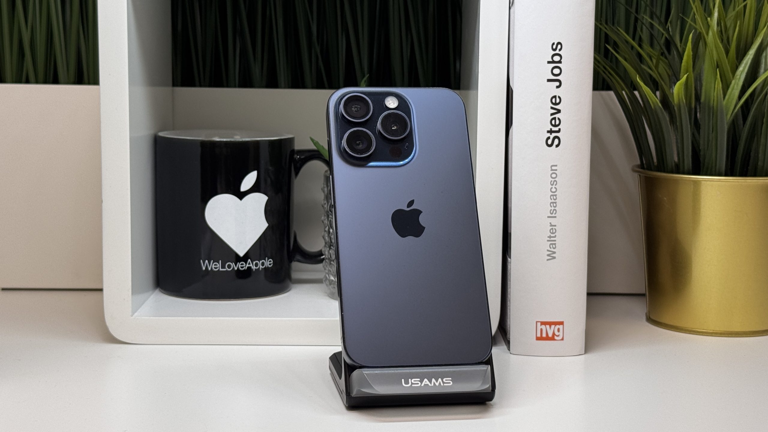 iPhone 15 Pro, 256GB, Kék, Független - Garancia, Számla, Kék, Számla, 2 Év Garancia