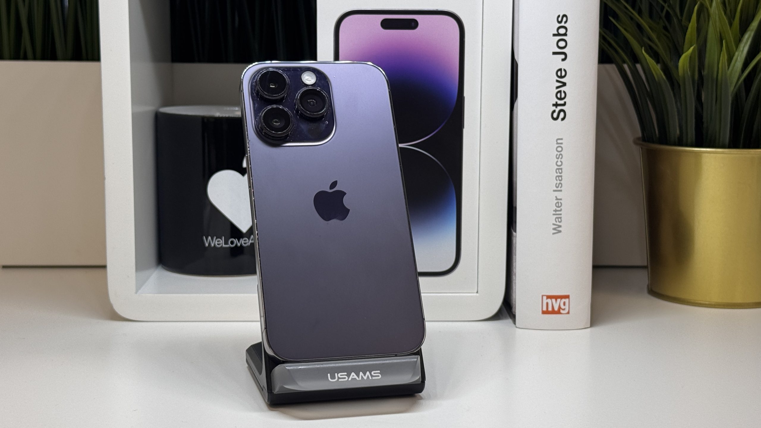 iPhone 14 Pro, 128GB, Lila, Független - Garancia, Számla, Lila, Számla, 2 Év Garancia