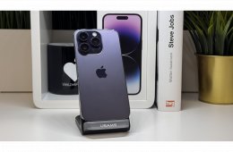 iPhone 14 Pro, 128GB, Lila, Független - Garancia, Számla, Lila, Számla, 2 Év Garancia