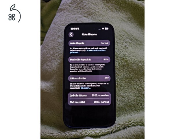 megkímélt iPhone 15 Pro