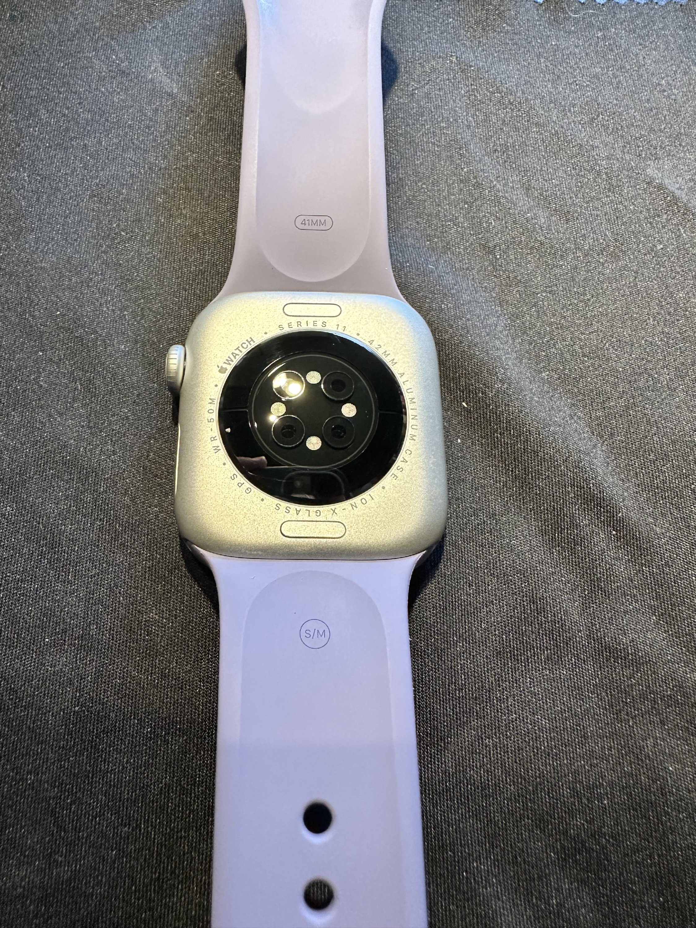 Apple Watch Series 11 42mm GPS Silver 2 hónapos, hibátlan, garanciás