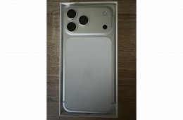 Iphone 17 pro max 256GB, ezüst, 3 ciklus