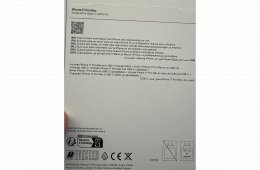 Iphone 17 pro max 256GB, ezüst, 3 ciklus