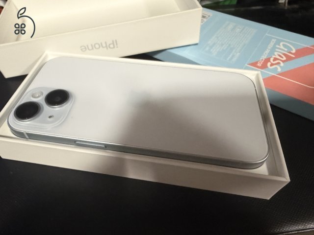 Iphone 15 128GB gyári dobozban védőfóliával