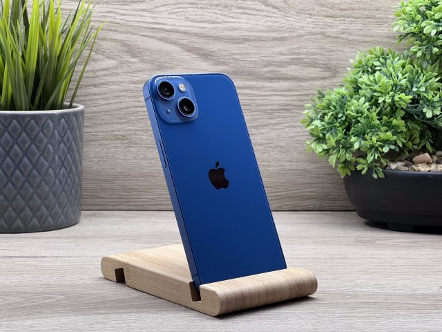 iPhone 13 Blue 128GB 2 ÉV Garanciával Számlával Aksi 100%