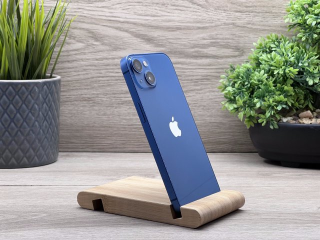 iPhone 13 Blue 128GB 2 ÉV Garanciával Számlával Aksi 100%