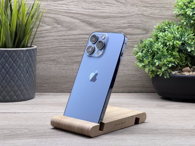 Hibátlan iPhone 13 Pro Sierra Blue 128GB 2 ÉV Garanciával Számlával Aksi 100%