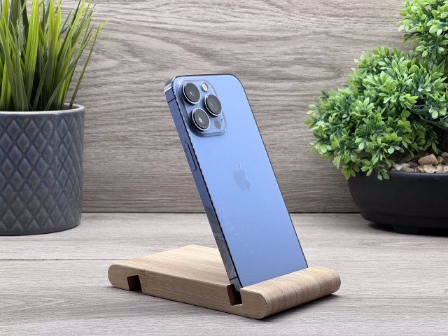 Hibátlan iPhone 13 Pro Sierra Blue 128GB 2 ÉV Garanciával Számlával Aksi 100%