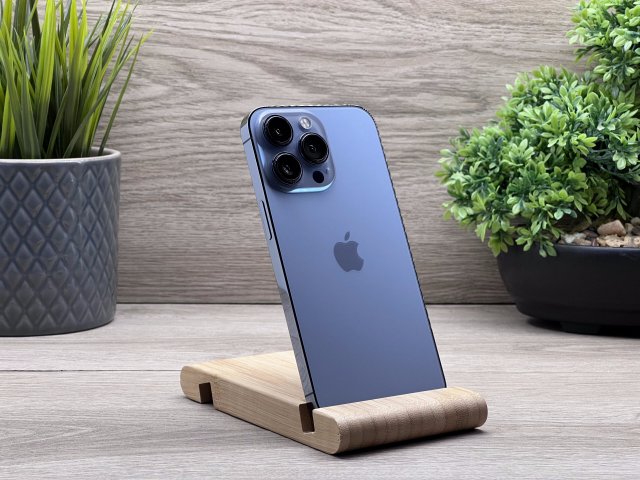 Hibátlan iPhone 13 Pro Sierra Blue 128GB 2 ÉV Garanciával Számlával Aksi 100%