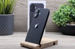 iPhone 16 Black 128GB 2 ÉV Garanciával Számlával
