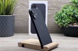 iPhone 16 Black 128GB 2 ÉV Garanciával Számlával
