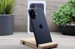 iPhone 16 Black 128GB 2 ÉV Garanciával Számlával
