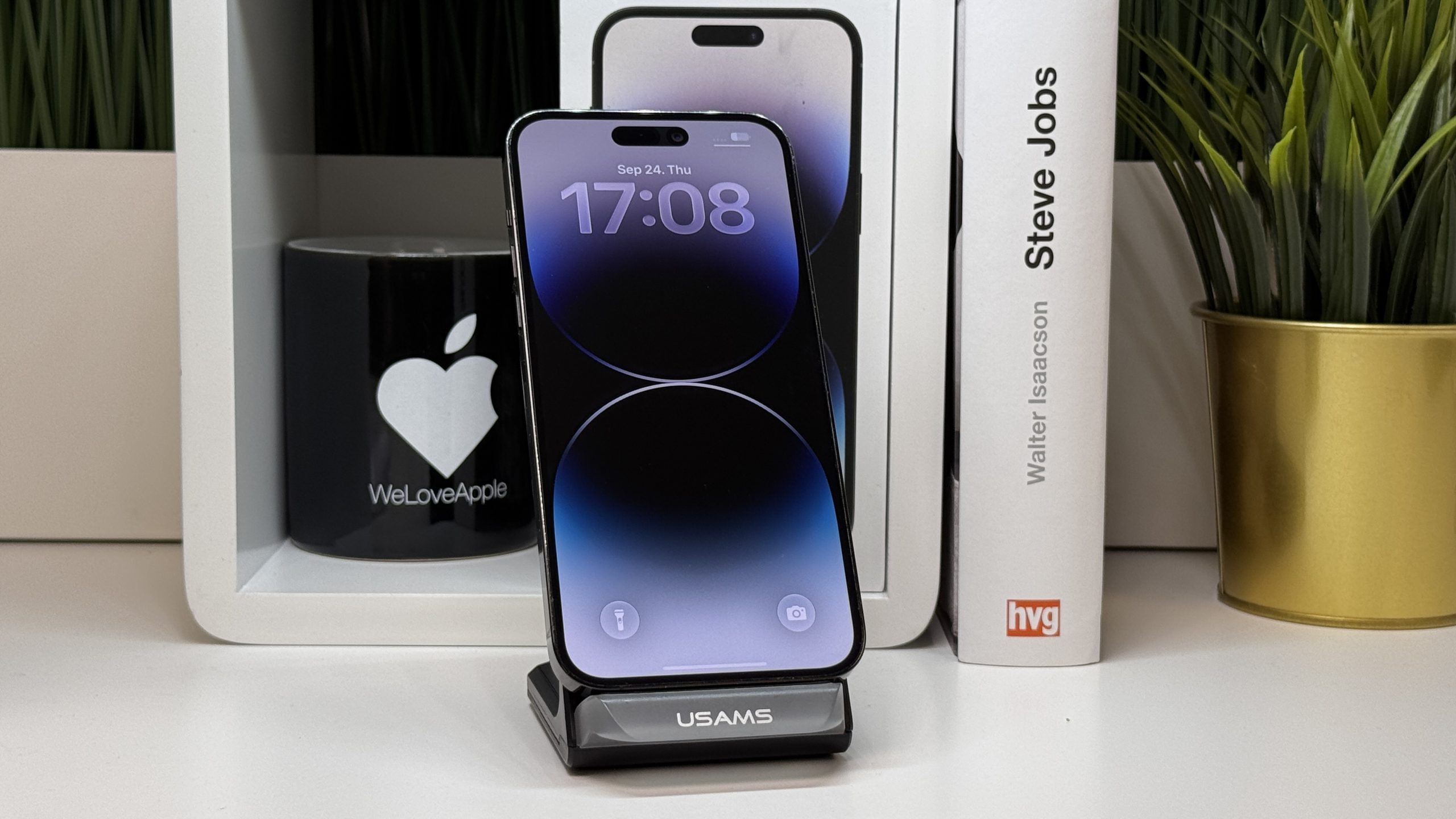 iPhone 14 Pro Max, 128GB, Fekete, Független - Garancia, Számla, Fekete, Számla, 2 Év Garancia