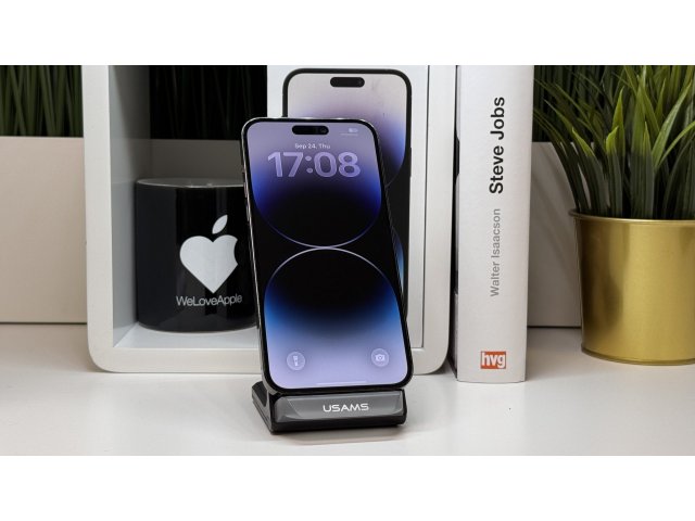 iPhone 14 Pro Max, 128GB, Fekete, Független - Garancia, Számla, Fekete, Számla, 2 Év Garancia