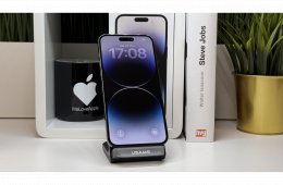 iPhone 14 Pro Max, 128GB, Fekete, Független - Garancia, Számla, Fekete, Számla, 2 Év Garancia