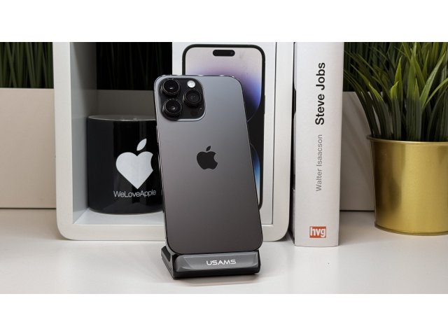 iPhone 14 Pro Max, 128GB, Fekete, Független - Garancia, Számla, Fekete, Számla, 2 Év Garancia