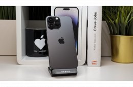 iPhone 14 Pro Max, 128GB, Fekete, Független - Garancia, Számla, Fekete, Számla, 2 Év Garancia