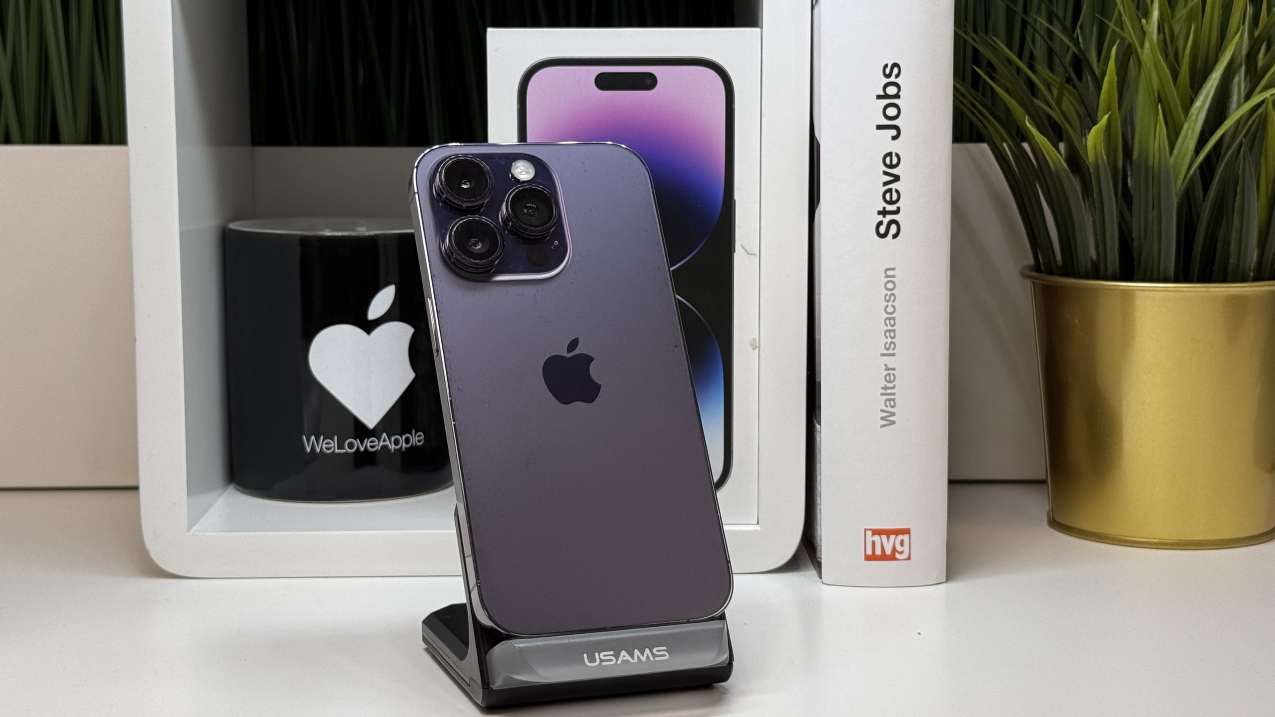 iPhone 14 Pro, 128GB, Lila, Független - Garancia, Számla, Lila, Számla, 2 Év Garancia