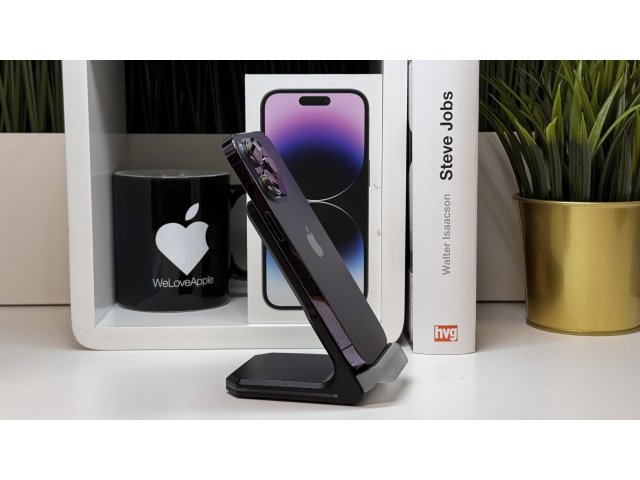 iPhone 14 Pro, 128GB, Lila, Független - Garancia, Számla, Lila, Számla, 2 Év Garancia