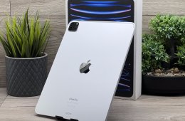 Hibátlan iPad Pro 4th 2022 11″ Silver 128GB 2 ÉV Garanciával Számlával